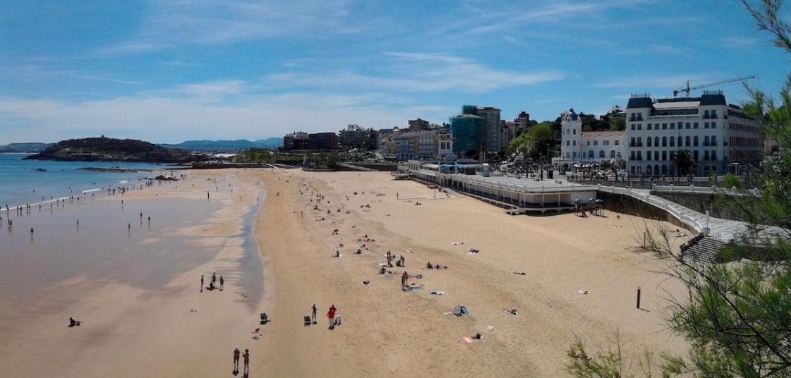 Appartamento Pisos Sardinero Santander Esterno foto